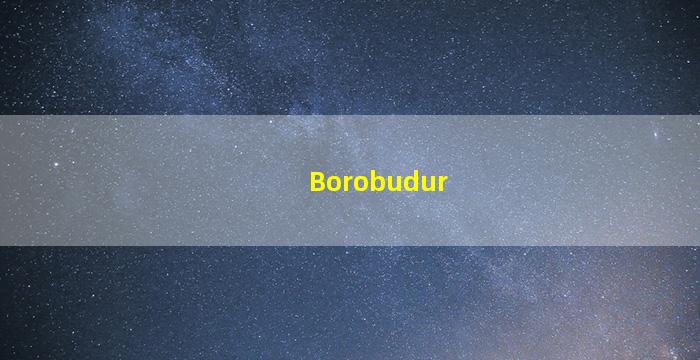 Borobudur