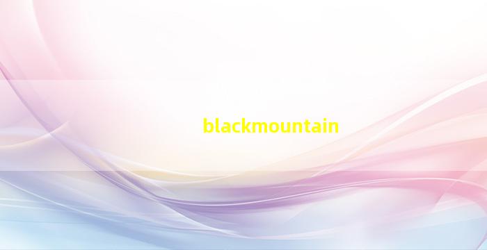 Black Mountain