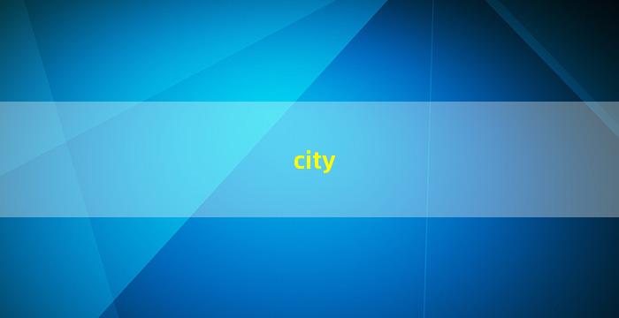 city